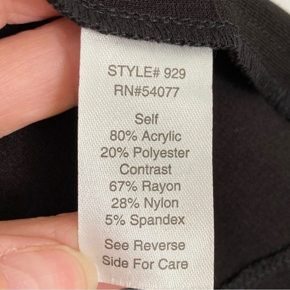 CAbI #929 Black Infinite Faux Fur Open Style Vest - Picture 8 of 9